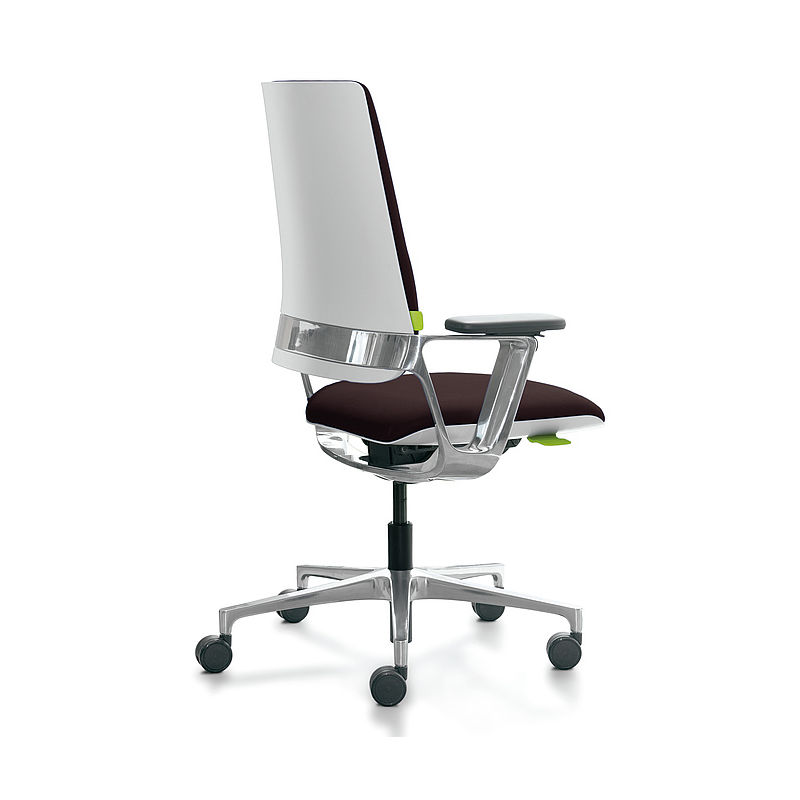 Adin Klöber Connex2 on ergonominen työtuoli, jonka design ja istumamukavuus on huippuluokkaa. Suurin osa tuolin toiminnoista tapahtuu itsestään, kiitos automaattisen pistesynkronoidun järjestelmän.